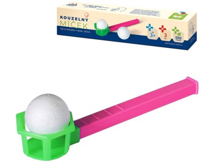SEVA Hra Kouzelný míček magický Růžový foukačka magic ball 2.0