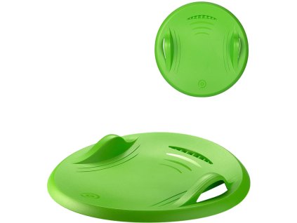 PLASTKON Talíř sáňkovací Supernova 60cm plastový 80kg zelený