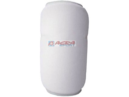 ACRA Nákoleníky volejbalové chrániče 1 pár bílé nákolenky