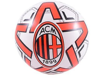 BROTHER Míč fotbalový A.C.Milan 23cm certifikovaný červenobílý
