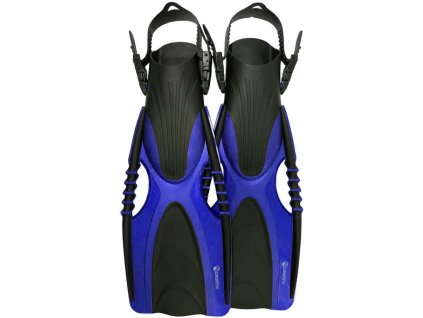 ACRA Ploutve Delta roztahovací potápěčské s páskem vel. S-M (EU 36-40) modré