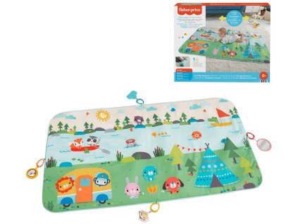 FISHER PRICE Baby podložka na hraní extra velká Big Adventures pro miminko