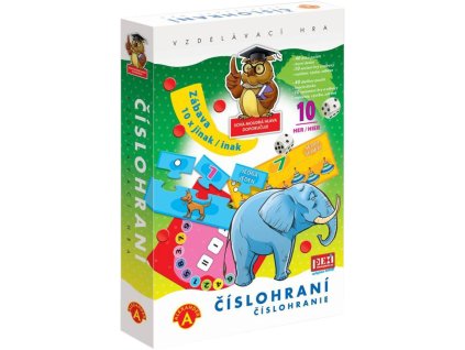 ALEXANDER Hra Číslohraní 10v1 *SPOLEČENSKÉ HRY*