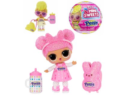 L.O.L. Surprise! Panenka Loves Mini Sweets Peeps s překvapením 2 druhy v kouli