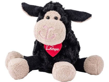 LUMPIN PLYŠ Ovečka Olivia 16cm černá *PLYŠOVÉ HRAČKY*