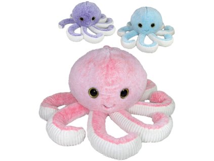 PLYŠ Chobotnička baby 25cm 3 barvy *PLYŠOVÉ HRAČKY*