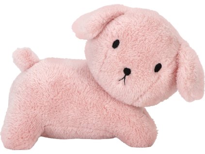 LITTLE DUTCH PLYŠ Pejsek Snuffie Fluffy Pink 25cm růžový pro miminko