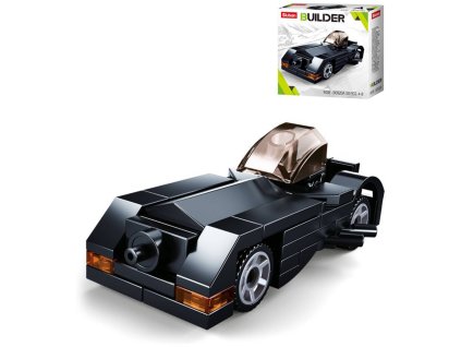 SLUBAN Builder Černý bourák auto 50 dílků STAVEBNICE