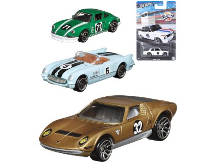 MATTEL HOT WHEELS Auto kovové tématický vintage angličák 5 druhů