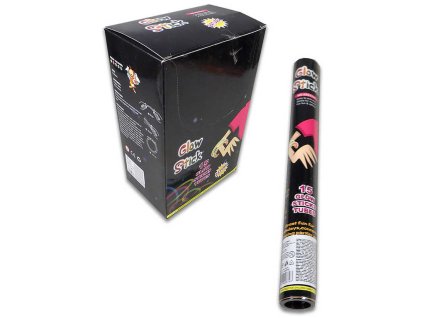 Náramky tyčinky barevné svítící set 15ks mix barev světelná dekorace v tubě