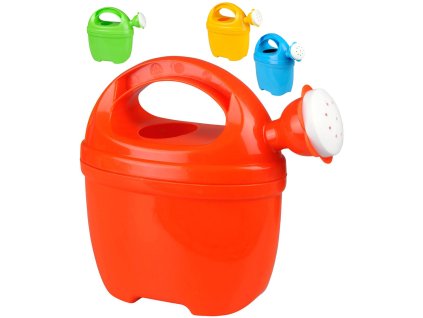 Konvička Androni dětská pastelová 1l s kropítkem kytička 4 barvy