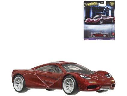MATTEL HOT WHEELS Prémiové auto 94 Mclaren F1 velikáni kov