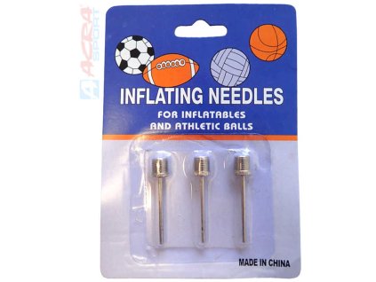 ACRA Jehly náhradní do pumpiček set 3 ks na kartě