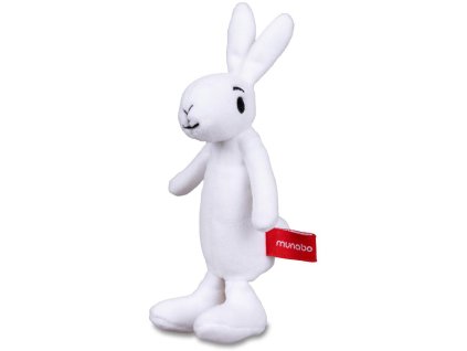 MORAVSKÁ ÚSTŘEDNA PLYŠ Králík Bobek prstový maňásek (Bob a Bobek)