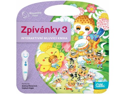 ALBI Kouzelné čtení Kniha interaktivní Zpívánky 3