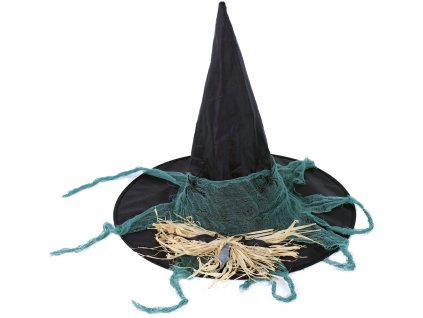 KARNEVAL Klobouk čarodějnický s pavouky *KARNEVALOVÝ DOPLNĚK*