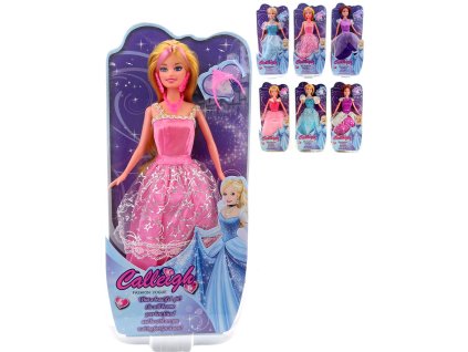 Panenka fashion princezna kloubová 29cm s doplňky 6 druhů