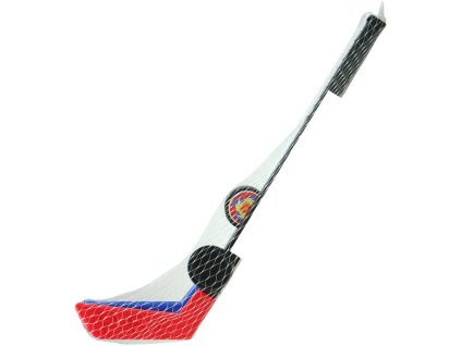 Hokejky dětské v sadě 2 hokejky, 2 puky HOKEJOVÝ SET v síťce