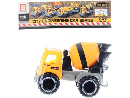 Auto stavební míchačka volný chod domíchávač betonu