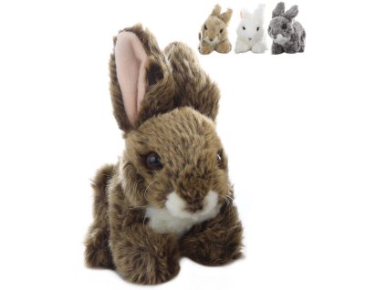 PLYŠ Zajíček 18cm 4 barvy *PLYŠOVÉ HRAČKY*