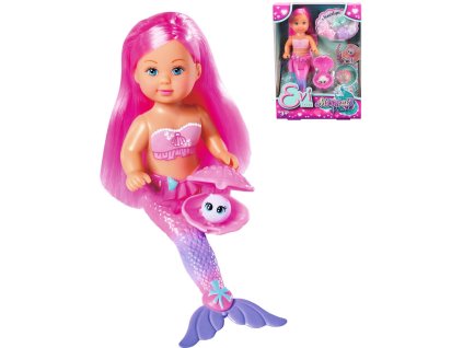 SIMBA Panenka Evička mořská víla set s perlou a doplňky