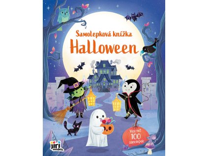 JIRI MODELS Samolepková knížka Halloween 100 samolepek