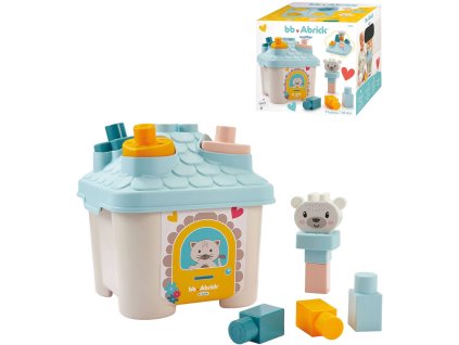 ECOIFFIER Abrick baby vkládací domeček vkládačka zvířátka 11 dílků