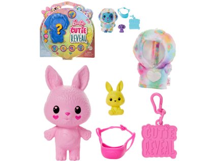 MATTEL BRB Barbie Cutie Reveal barevné sny mazlíčci zvířátko s doplňky 3 druhy