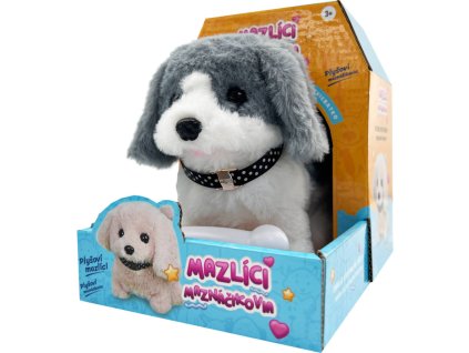 Pejsek Punťa Mazlíci zvířátko interaktivní mazlíček chodící na baterie Zvuk