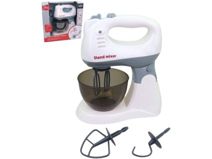 Robot kuchyňský dětský funkční hnětač set se 3 nástavci na baterie Zvuk