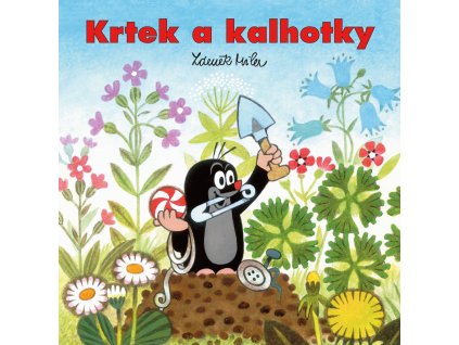AKIM Omalovánky čtvercové + samolepky Krtek a kalhotky (Krteček)