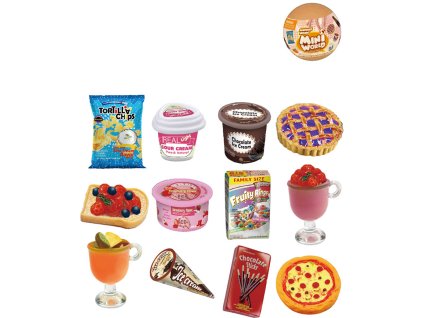 MAC TOYS Mini World Deliktesy různé druhy s překvapením v sáčku