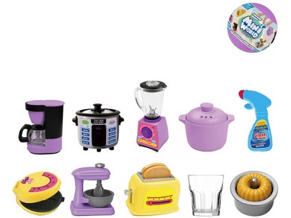 MAC TOYS Mini World Domáci spotřebiče různé druhy s překvapením