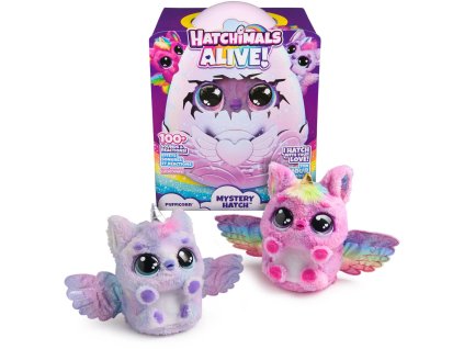 SPIN MASTER Hatchimals jednorožec líhnoucí se interaktivní na baterie Světlo Zvuk