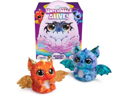 SPIN MASTER Hatchimals dráček líhnoucí se interaktivní na baterie Světlo Zvuk