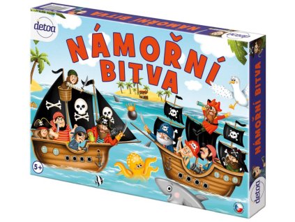 DETOA Hra Námořní bitva lodě *SPOLEČENSKÉ HRY*
