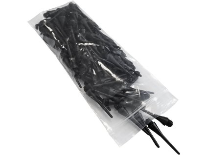 BROTHER Náhradní plastové hroty k šipkám set 100ks černé TA53