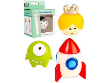 ALBI Kouzelné čtení veselá hlavička na elektronickou tužku 2.0 4 druhy