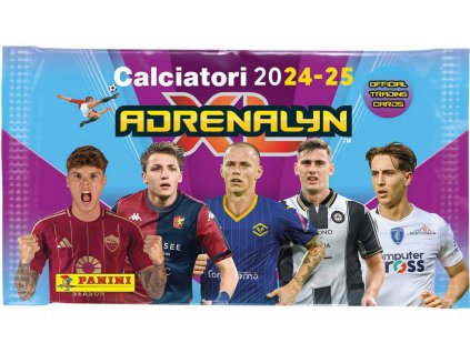 PANINI FIFA 365 24/25 Série A Sběratelské karty 6ks Adrenalyn XL booster