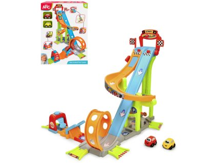 DICKIE ABC Mega Jump herní set baby akční dráha se 2 autíčky