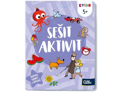 ALBI Sešit aktivit 5+ Kvído interaktivní úkoly pro děti