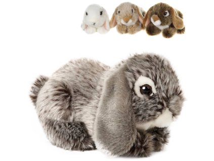 PLYŠ Zajíc 18cm 4 barvy *PLYŠOVÉ HRAČKY*