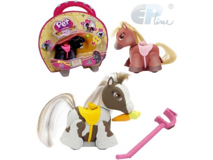 EP Line Pet Parade Poník set s doplňky reaguje na pohyb prstu plast 9 druhů