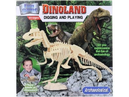 Tesání dino vykopávky T-Rex malý archeolog vědecký set s nástroji