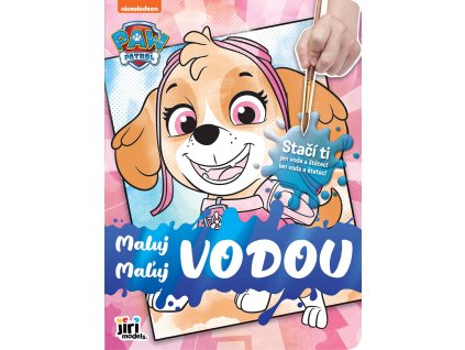 JIRI MODELS Maluj vodou Tlapková Patrola I. omalovánky