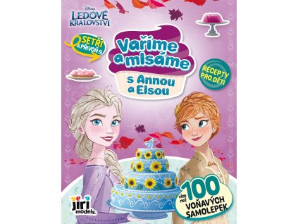 JIRI MODELS Vaříme a mlsáme Ledové Království (Frozen) recepty s aktivitami