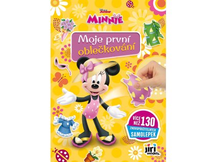 JIRI MODELS Moje první oblečkování Disney Minnie Mouse 130+ samolepek