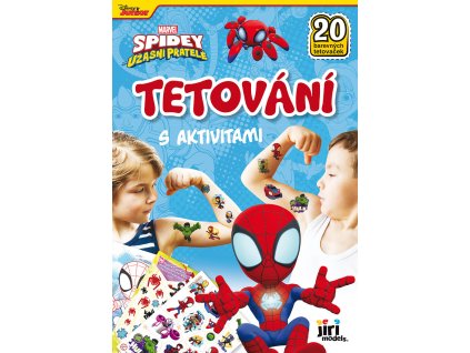JIRI MODELS Tetování s aktivitami Spidey 20 tetovaček