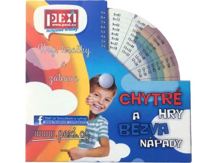 PEXI Blesková násobička matematické kolečko (kalkulačka) pro školáky