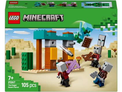 LEGO MINECRAFT Pouštní hlídka zákeřníků 21267 STAVEBNICE